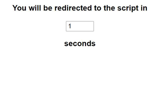Redirect to another page and link automatically