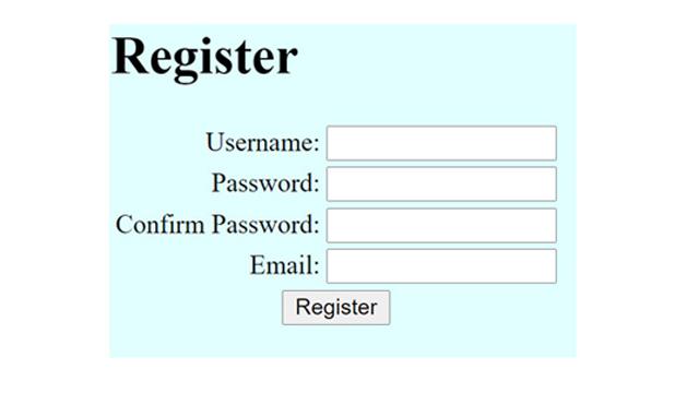 Register Form