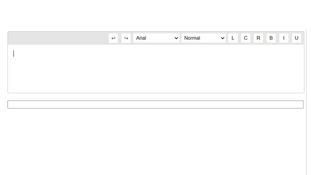 Textarea with HTML Editor